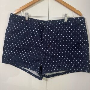 Shorts navy with with dots